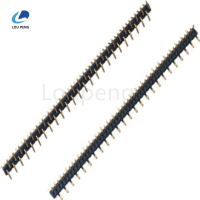 1.27间距排针单排立贴SMT