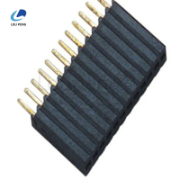 1.27间距排母单排直插胶高8.52~50P