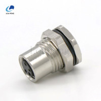 前锁母头M8连接器