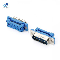 DIDC15公蓝胶两件式铆合内扣-有牙