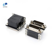 DR15公对DR15公8.08半金黑胶，铆气眼鱼叉19.05mm,锁4.8X11.8铁螺丝