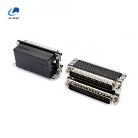 DR37公对DR37公8.08半金黑胶，铆合气眼鱼叉19.05mm，锁螺丝