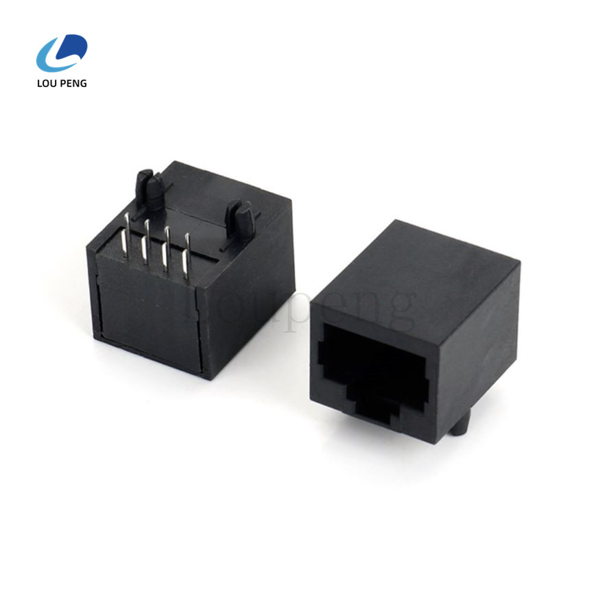 RJ458P8C,扁针，单胞，无灯