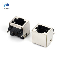 RJ45网口8P8C单胞无灯