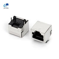 RJ45网口88P8C单胞无灯