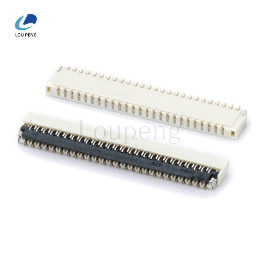 0.3MM间距前插后翻形H1.0-13-67PIN