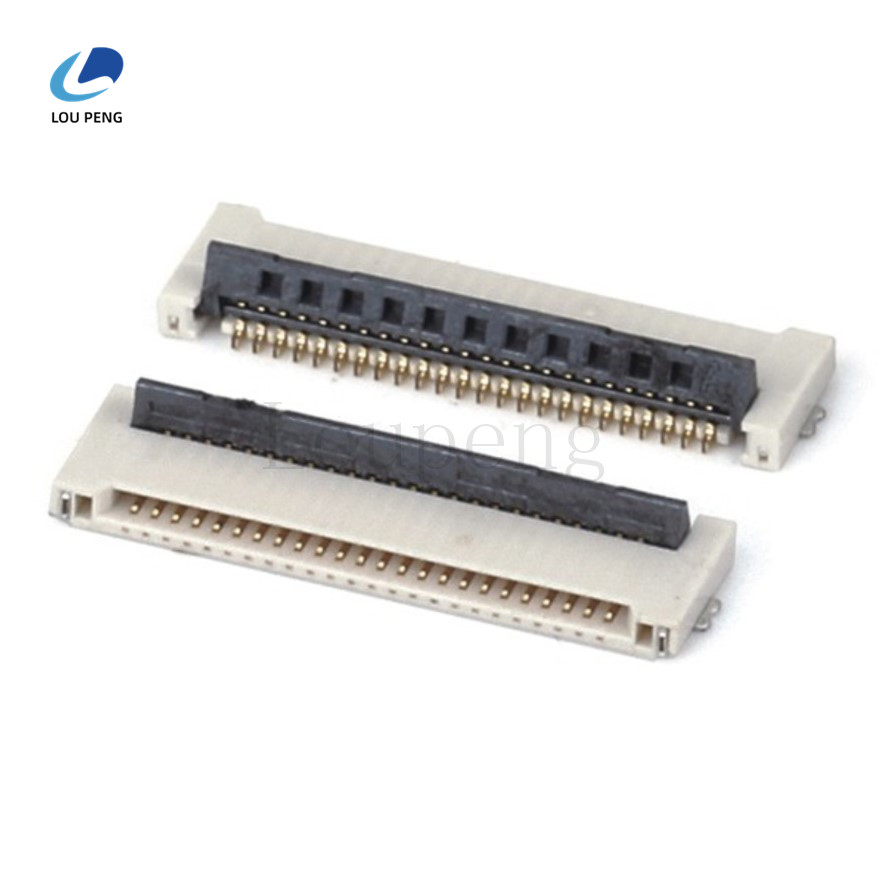 0.5MM间距H1.2前插后锁