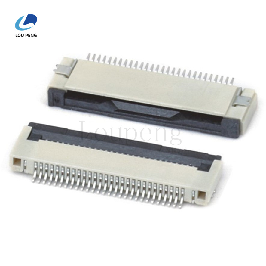 0.5MM间距H2.0翻盖下接