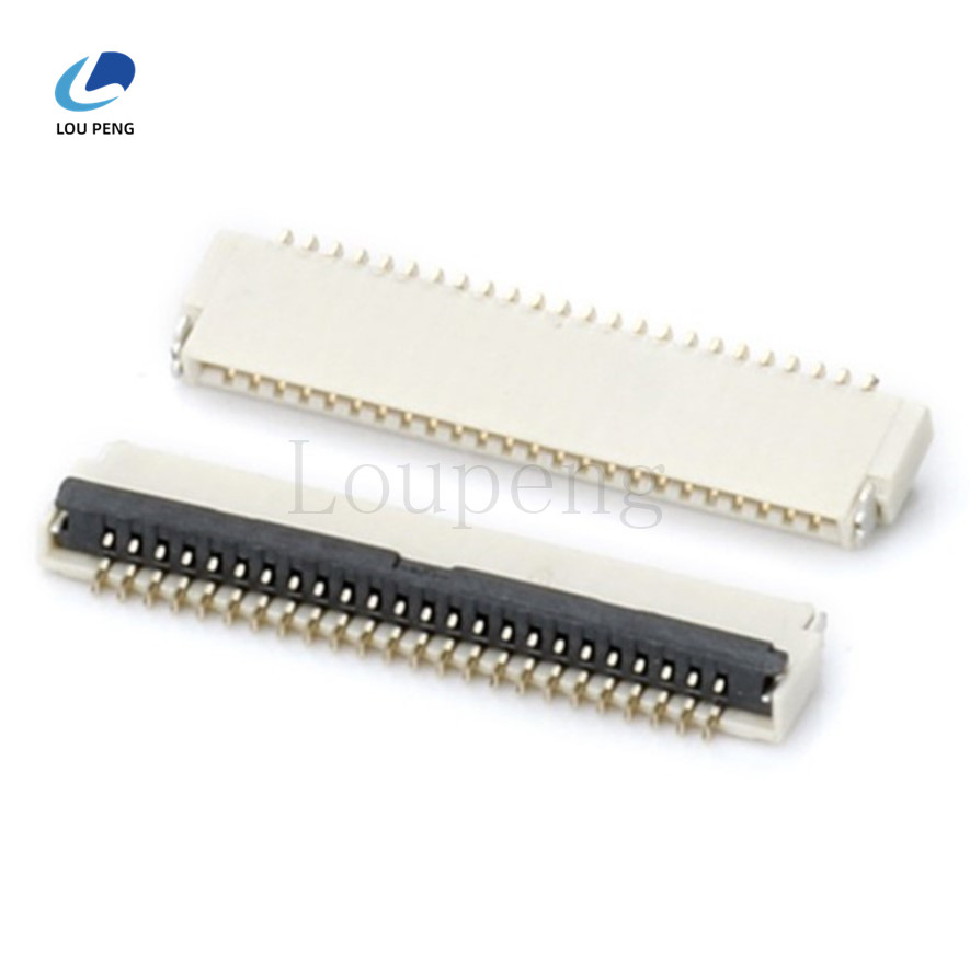 0.5MM间距翻盖下接形H2.0