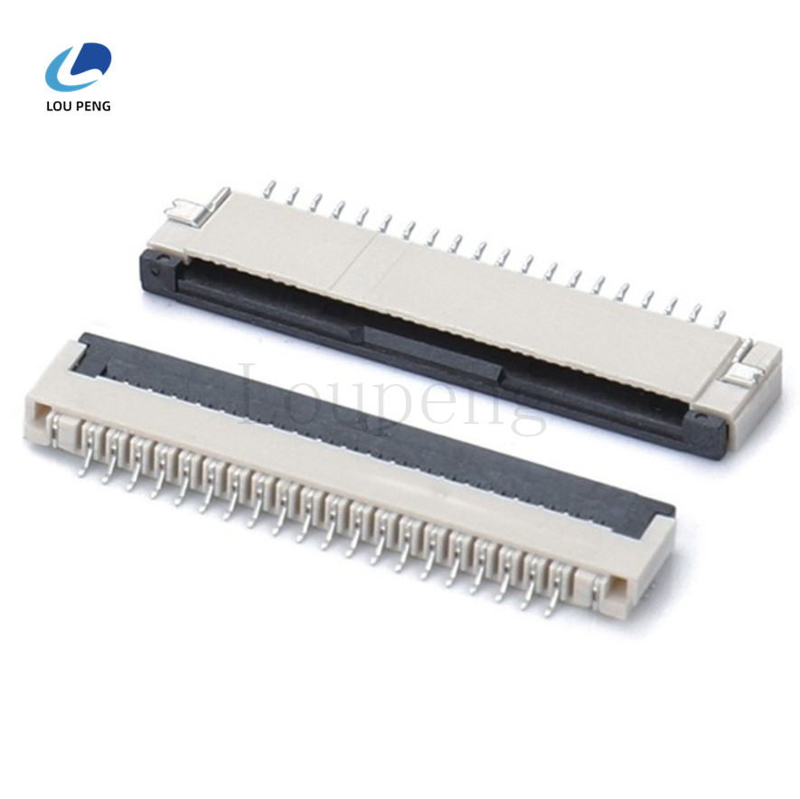 1.0MM间距H2.0翻盖下接