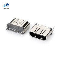 HDMI夹板式，外壳镀镍