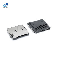 T-FLASH卡座带弹外焊型