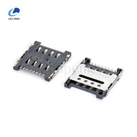 SIM卡座8PIN揭盖式