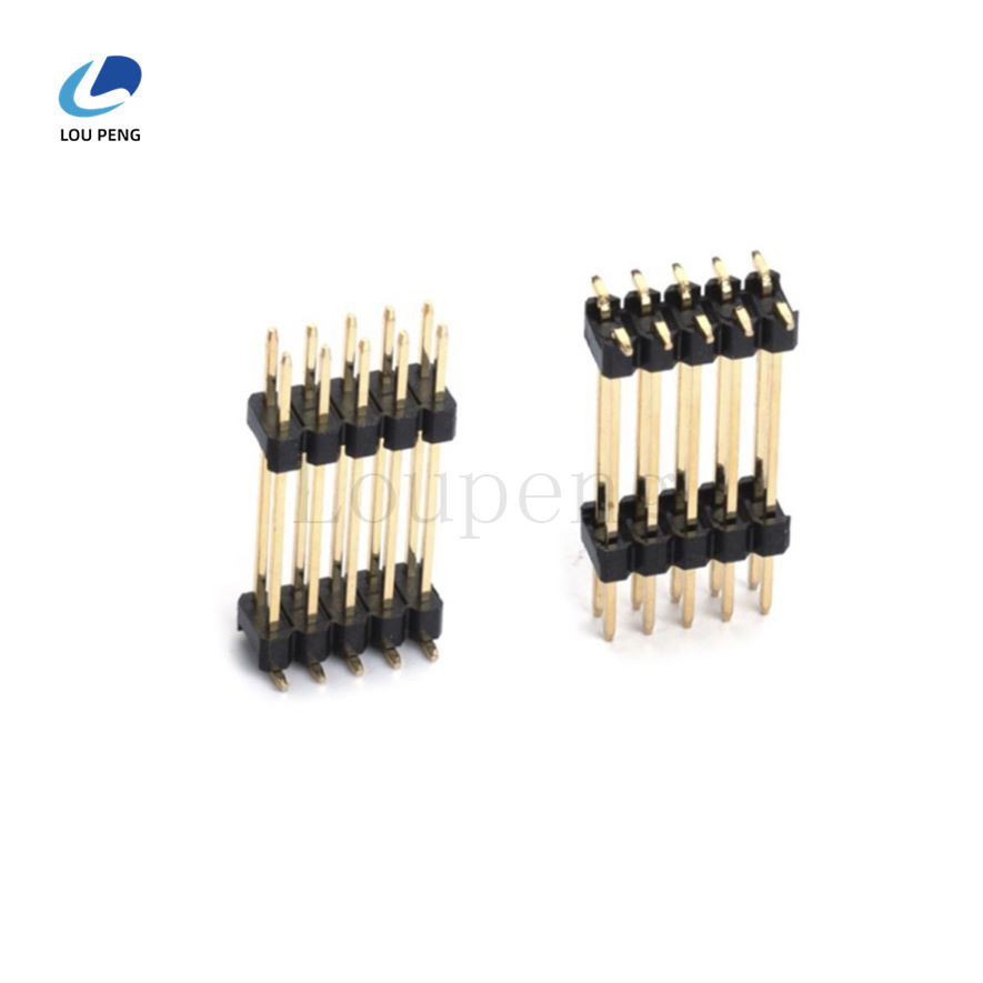 2.54MM双塑SMT贴片排针