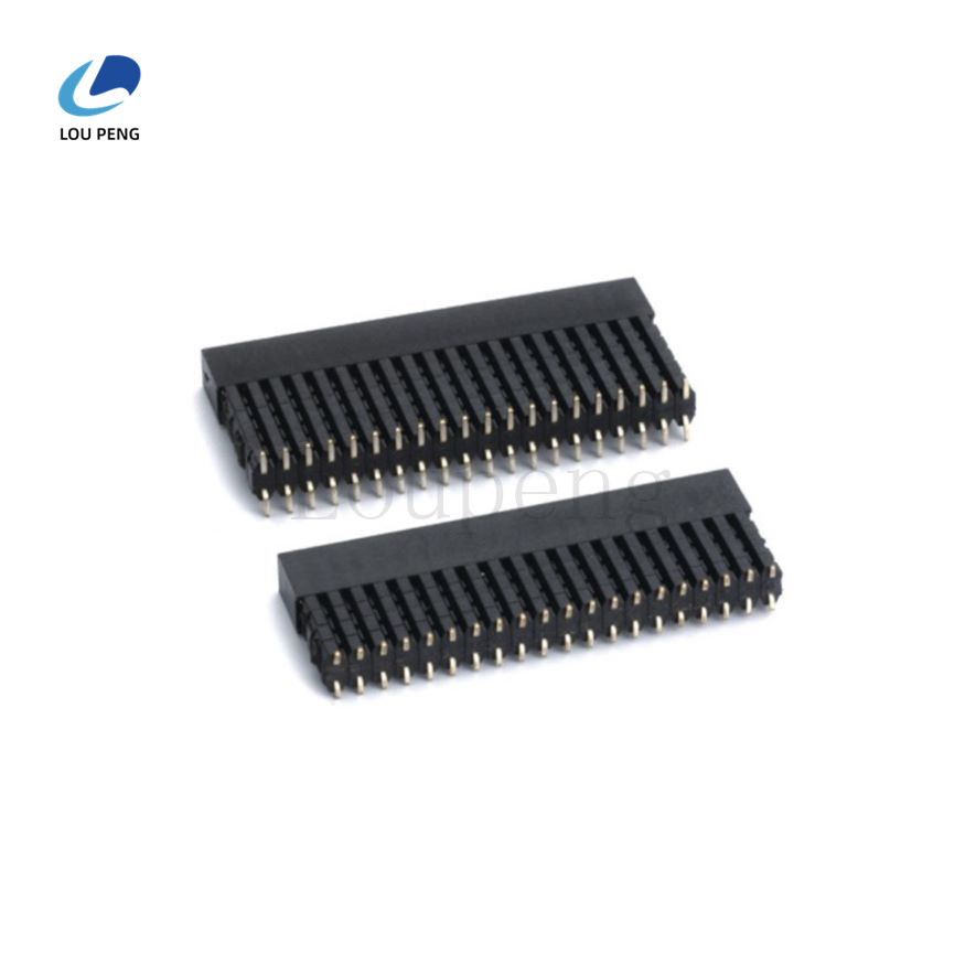 2.0MM贴片排母-多塑排针胶芯