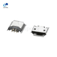 MICRO-5P-MICRO-5P直插180度B型雾锡卷边