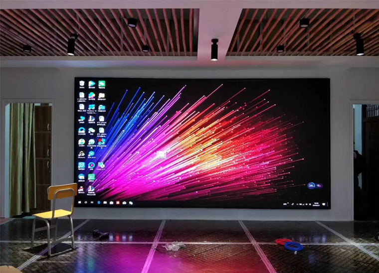 Shenzhen Exhibition Hall P2.5LED display 12 square meters