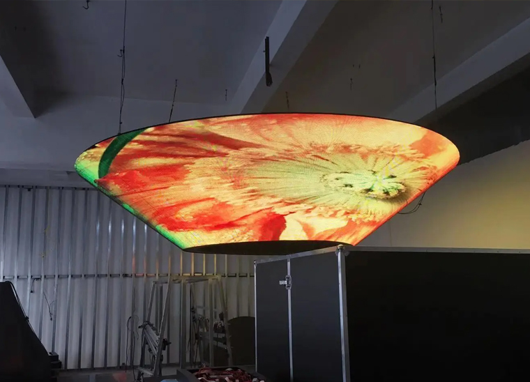 Ring bowl LED display