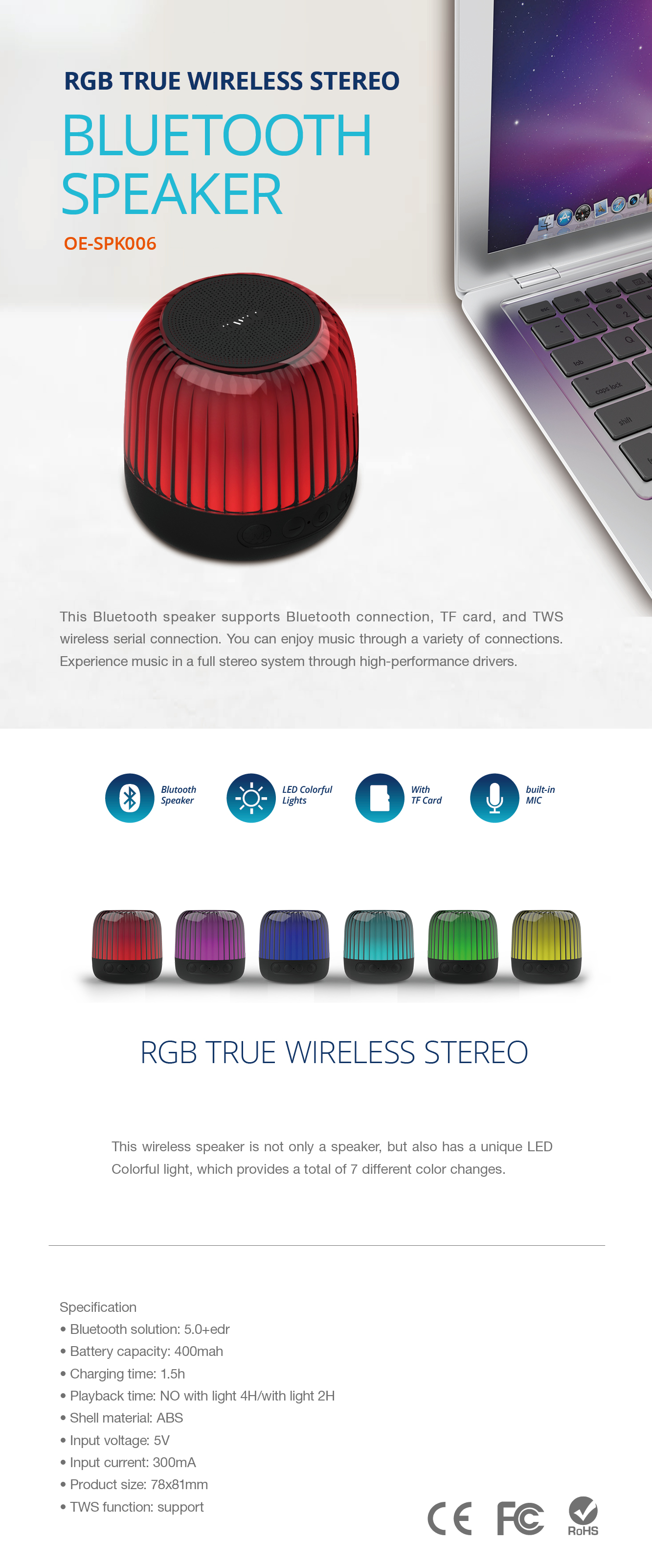 RGB TRUE WIRELESS STEREO 2