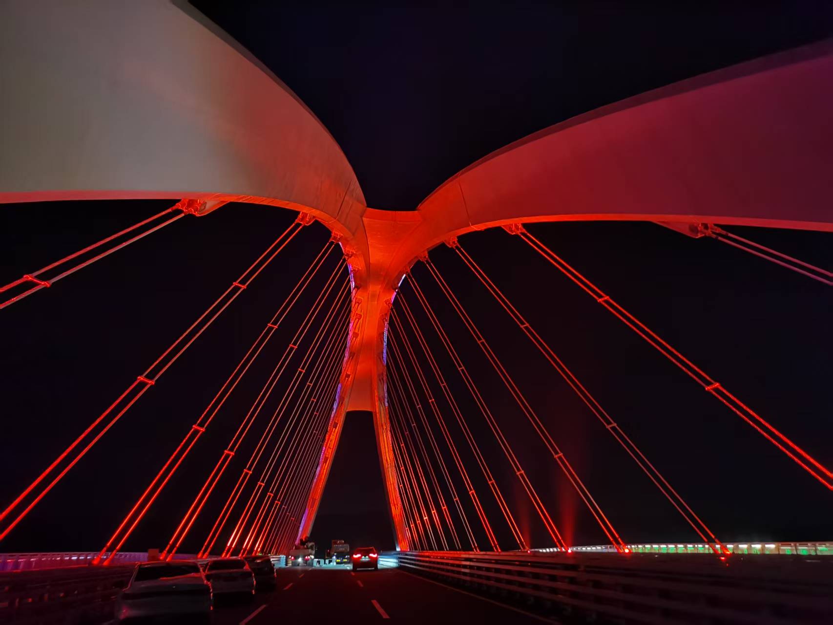 Lighting Project of Fujiang Bridge