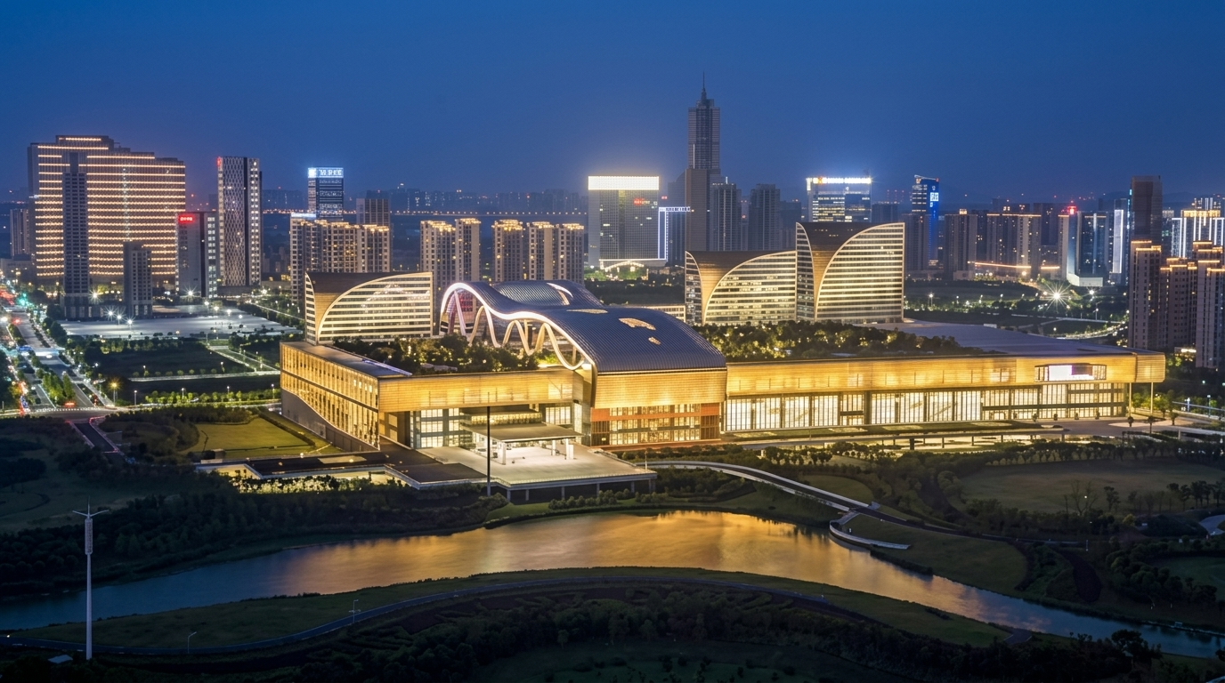 LED architectural facade lighting for Hangzhou International Expo Center Project