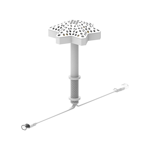 LPM-MJ-HEX130-DMX custom six-pointed star pixel fixture