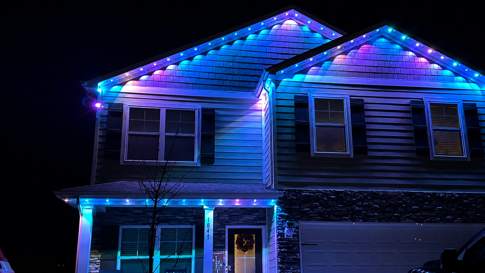 Impression 2 RGB pixel string light lighting for bridge structure | TPK Lighting