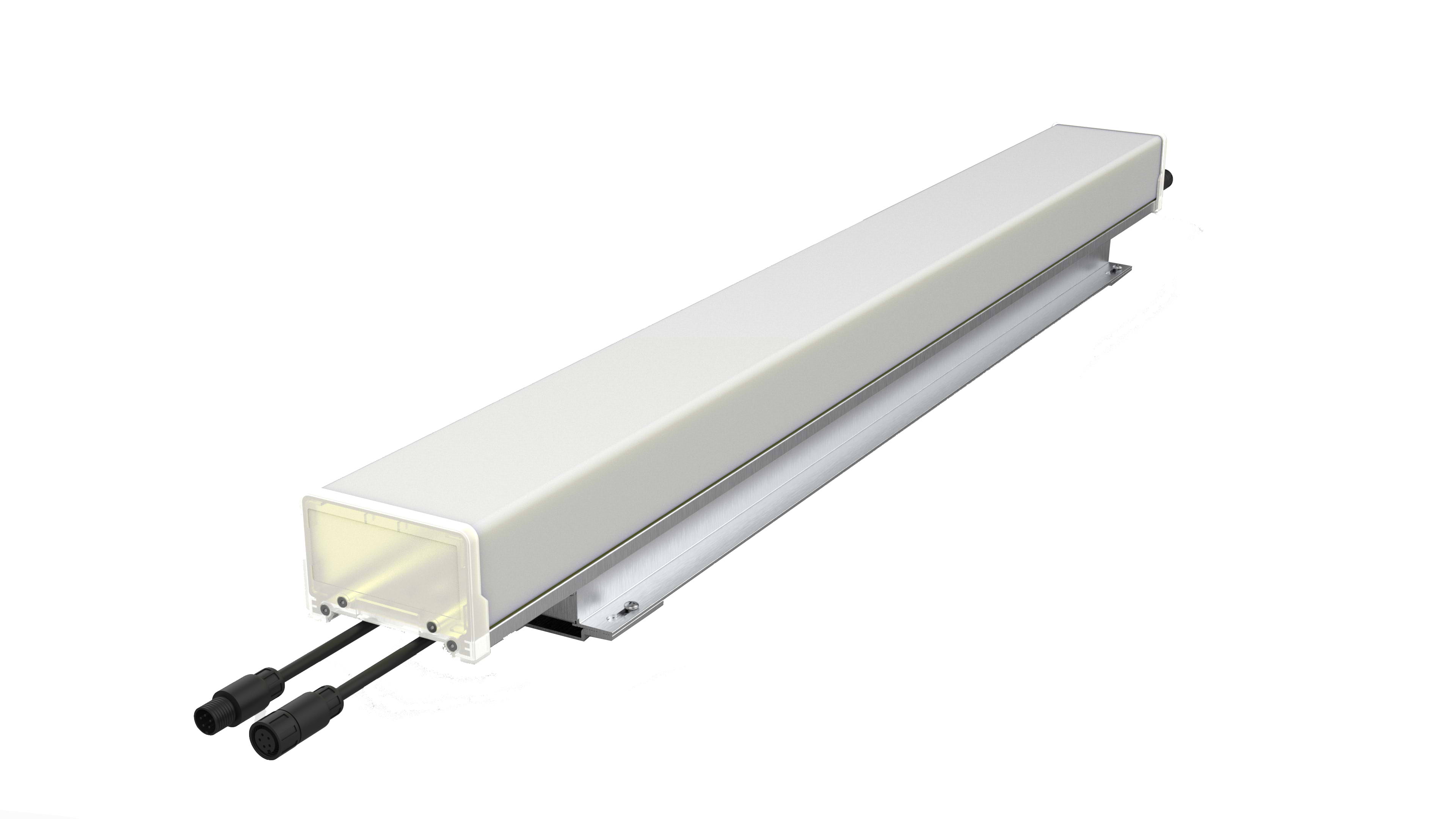 LLS-OP-W100 34W IP65 CE-certified outdoor LED linear strip for architectural facade lighting