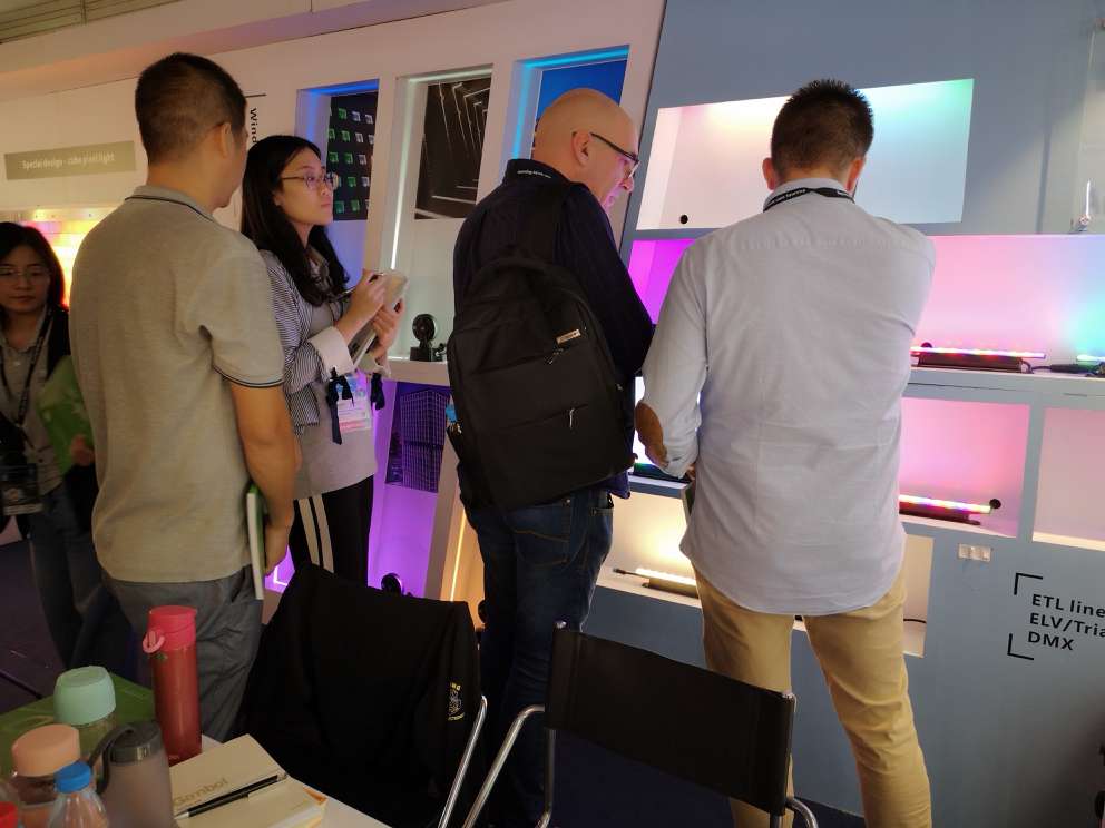 International buyers exploring TPK Lighting commercial LED products