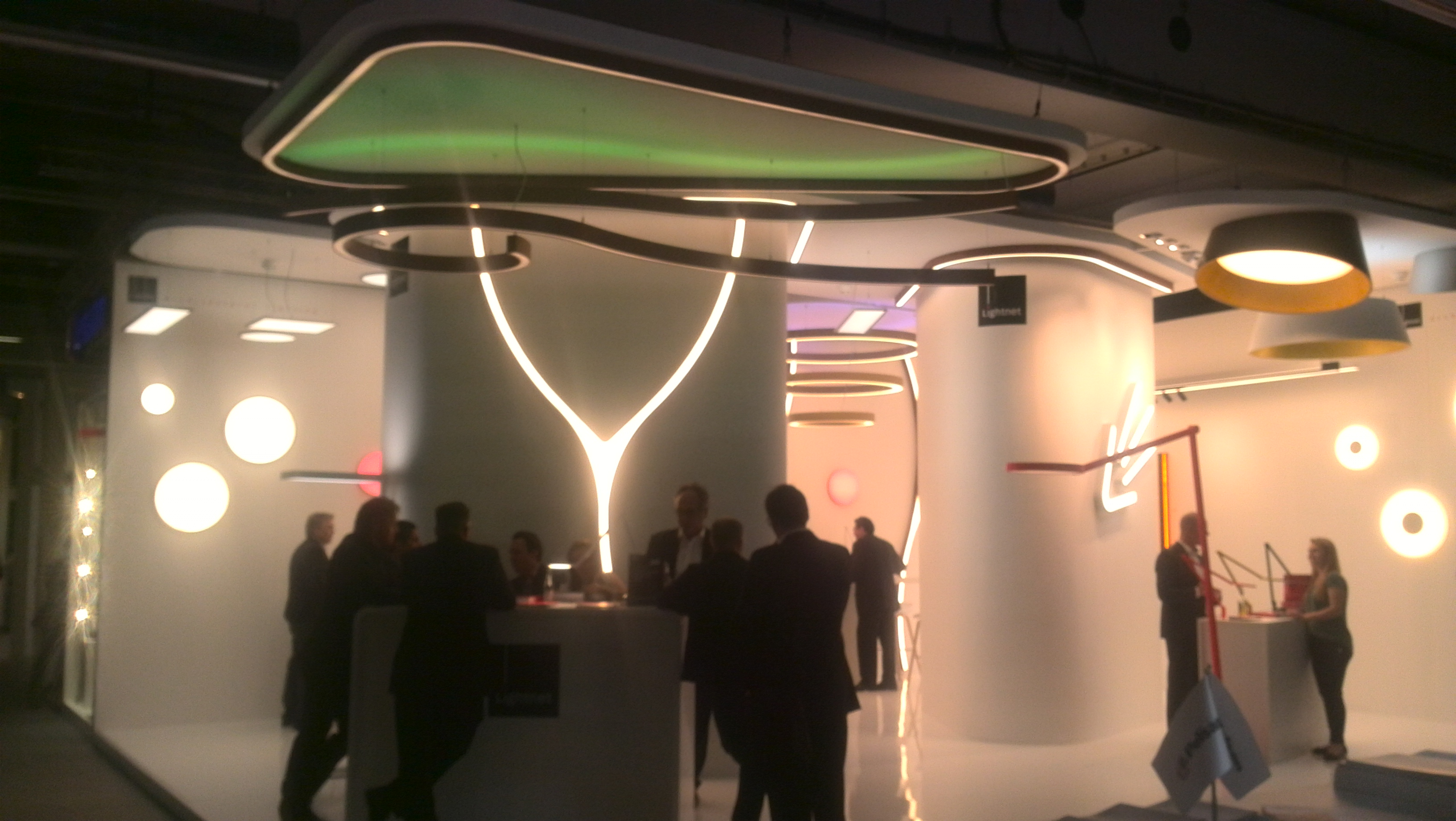 TPK Lighting team group photo at the Frankfurt Light + Building Fair