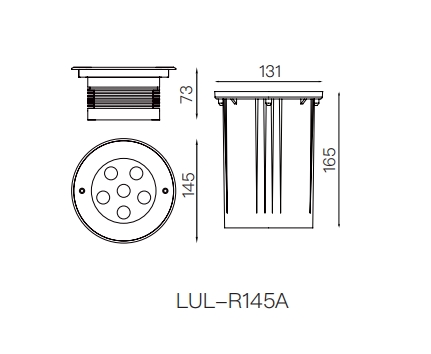 LUL-R145A structural breakdown details