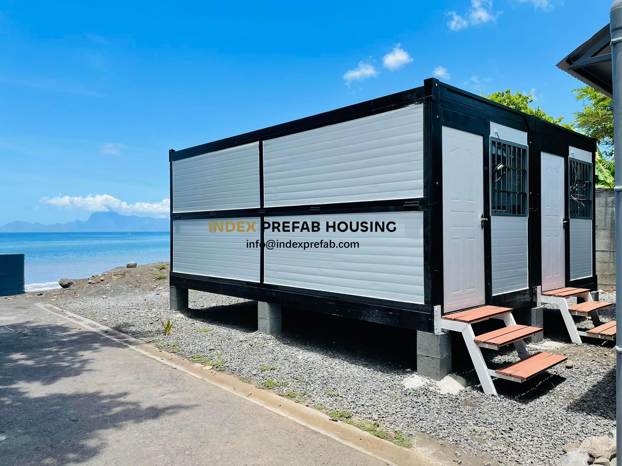 20FT Low Cost Modular Prefab Prefabricated Shipping Luxury Living Modern FlatPack Expandable Folding Container House