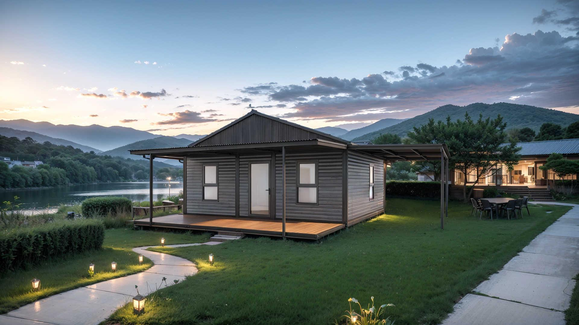 Small Second Dwelling  and unfold it quickly. From delivery to installation, you can move into your new home in just one day.