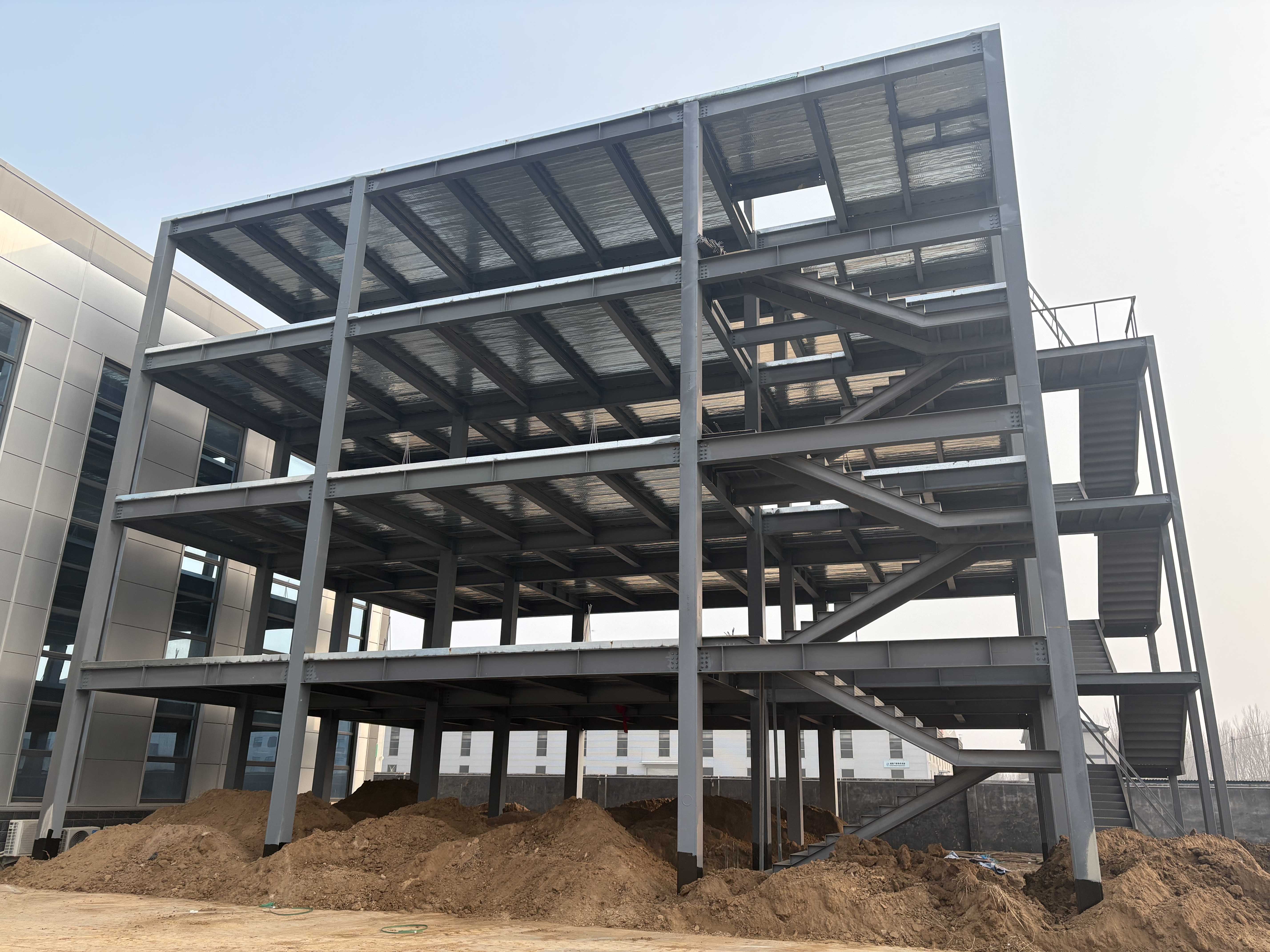 Multi-story Steel Frame Structure