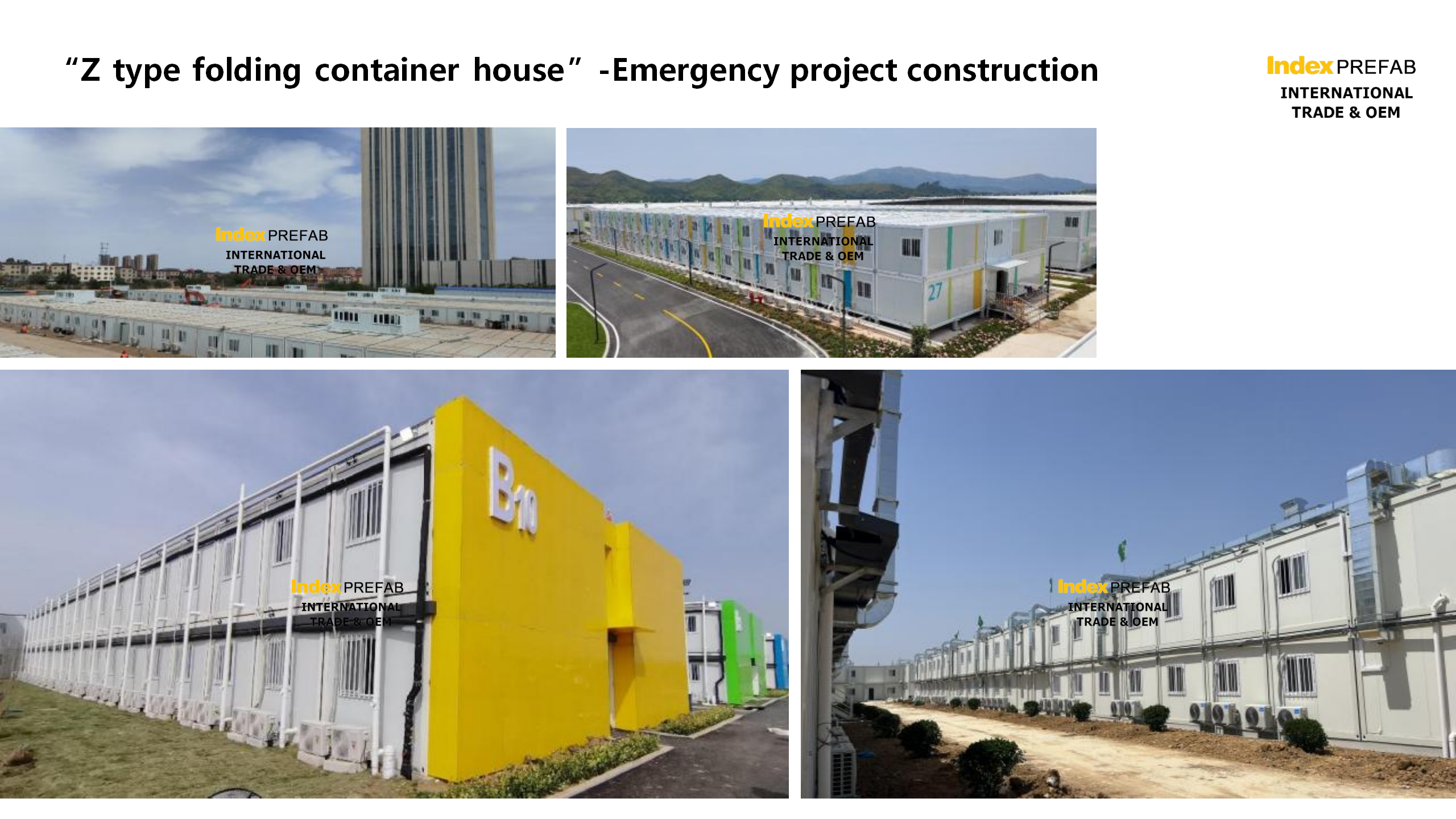 For construction site use