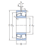 SKF Cylindricalbore