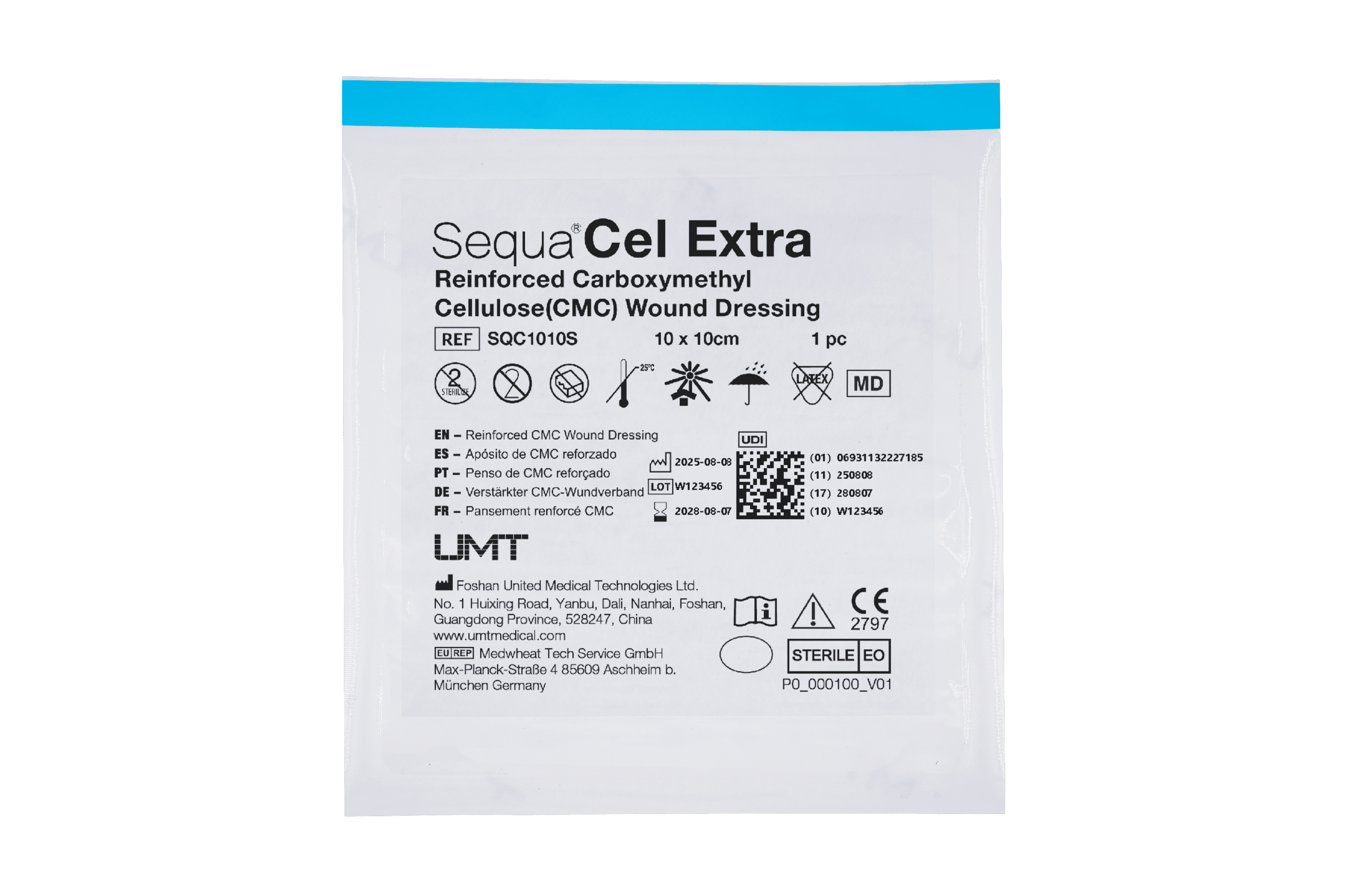 SequaCel CMC Wound Dressing-Foshan United Medical Technologies Ltd