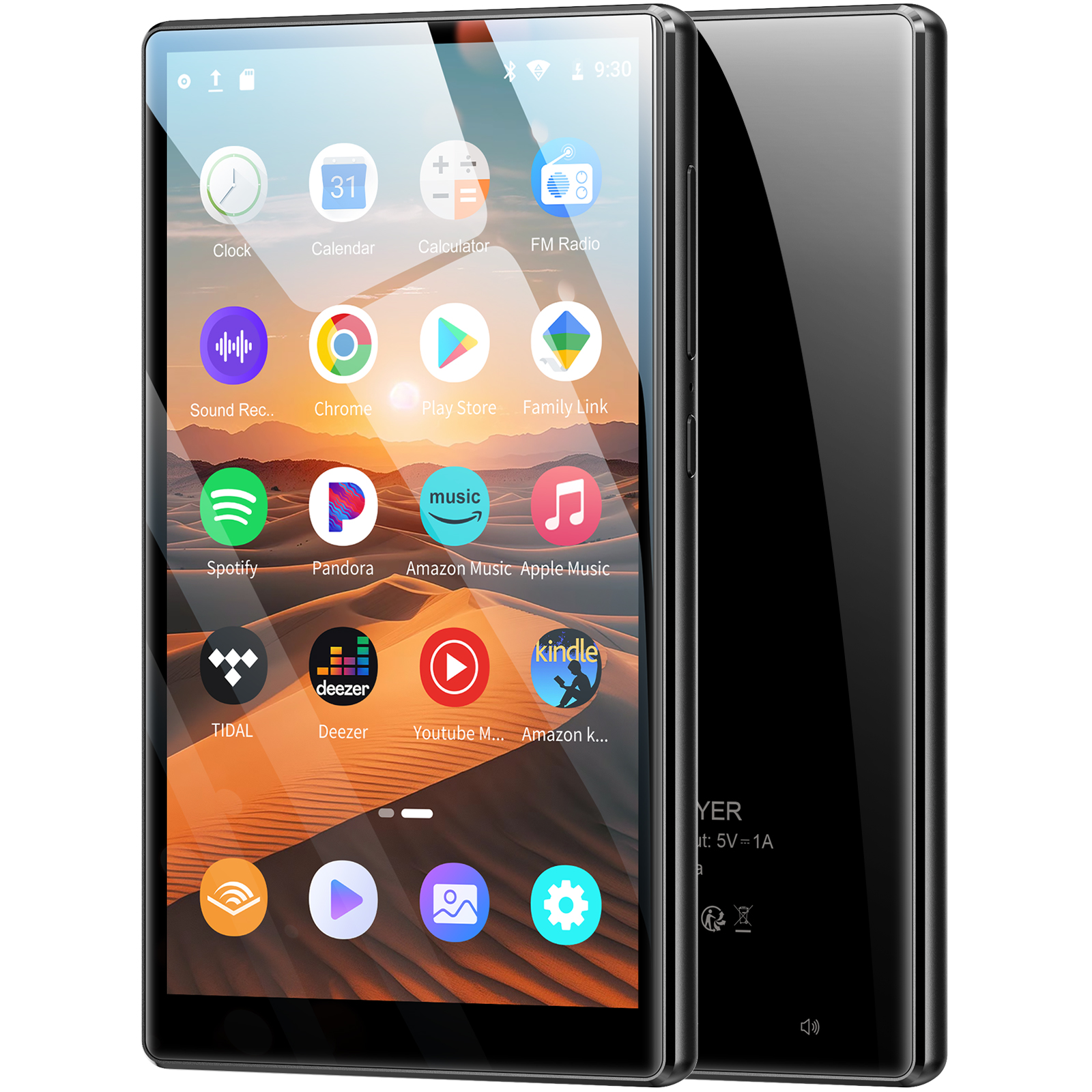 OILSKY MP3プレイヤーM501暗紫色 Amazon.co.jp: Oilsky M501 4.7 Inch 80GB Bluetooth WiFi MP3