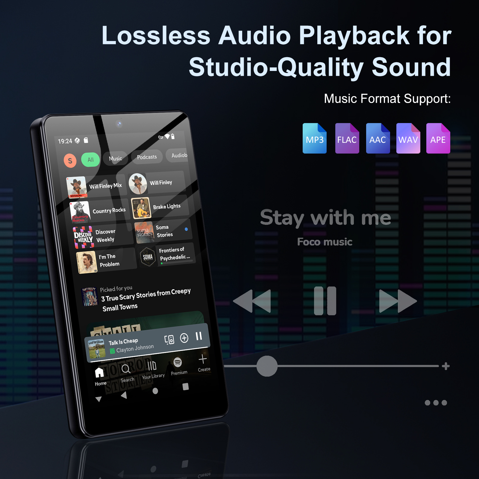 M305-Android 13.0 Inside MP3 Player-Oilsky