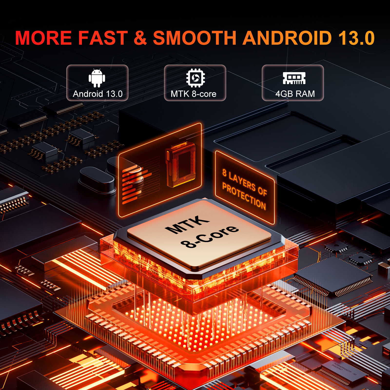 H13-Android 13.0 Streaming Music Player-Oilsky