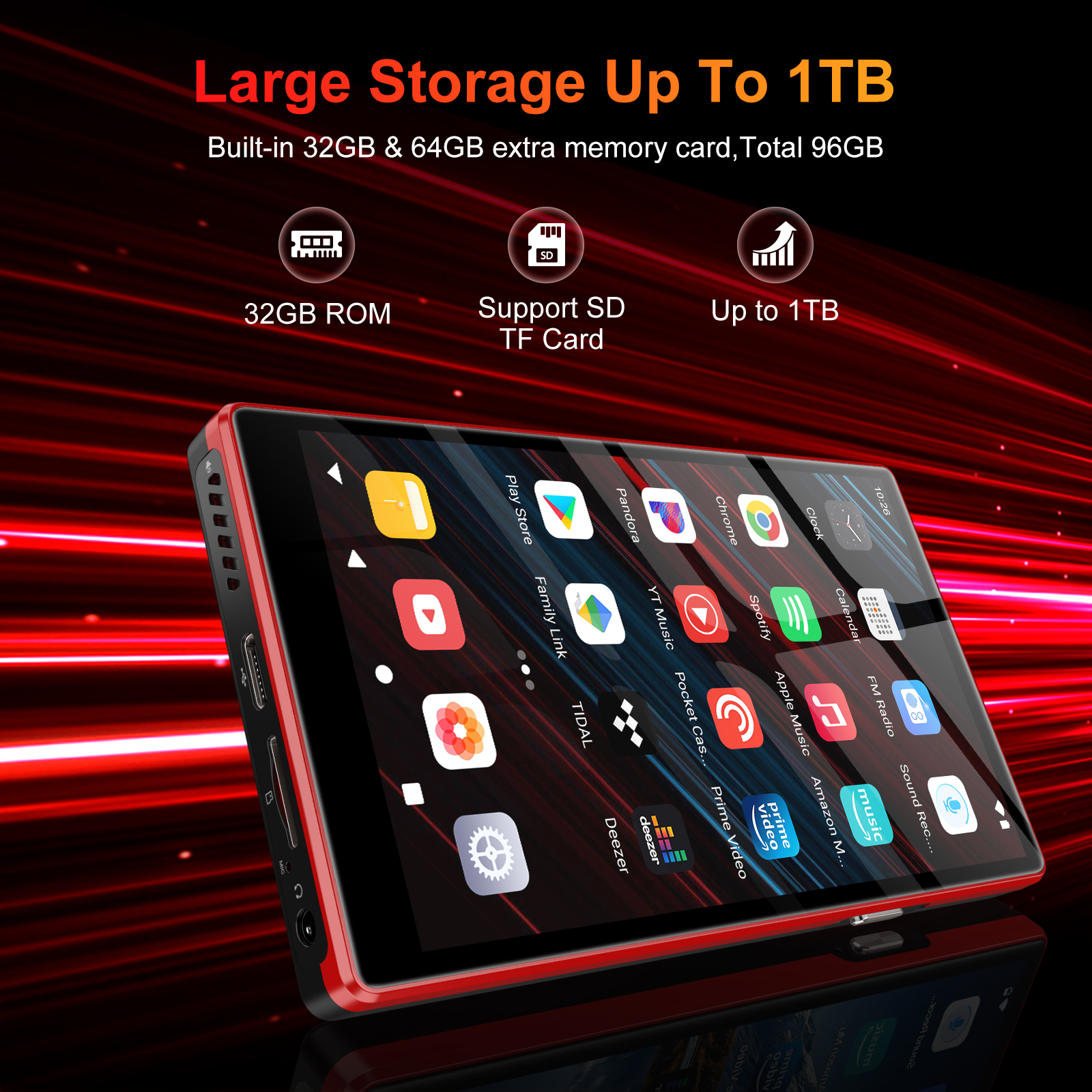 H13-Android 13.0 Streaming Music Player-Oilsky
