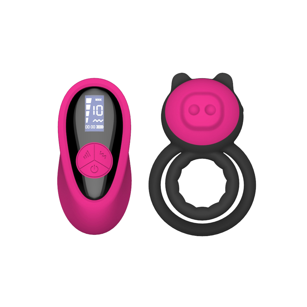 Vibrating Penis Ring with Digital Display Remote Control -Dongguan LOVELY  Electronics Technology Co., Ltd.
