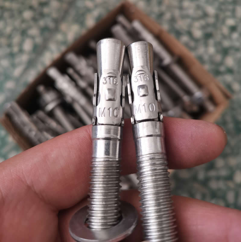 stainless steel Wedge Anchor,throgh bolt,expansion bolt