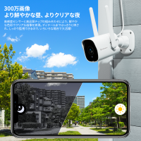 Y1 3MP 電源コード式カメラ