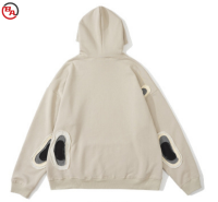 SmallBatchApparelFactoryMen'sOversizedPatchPrintSweatshirtLongSleeveCasualHoodiesn7