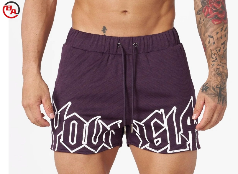 OEMApparelVendorMen'sSummerQuickDryWorkoutMeshShortsWithPocket7