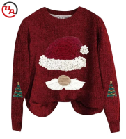 CustomApparelVendorChristmasSweaterLoosePulloverKnittedCasualSweaterShirt4