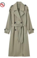 CustomApparelFactoryWomensDoubleBreastedMidLengthTrenchCoatDressyOvercoatwithBeltCasualOutfits1