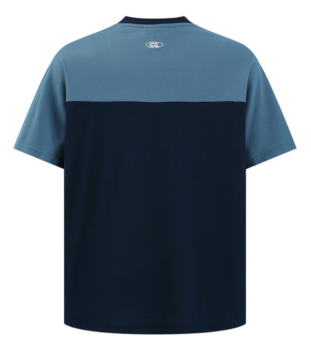 OEMApparelVendorMensJerseyBaggyContrastShirtsGraphicOversizedVNeckTshirtsSummerTops1