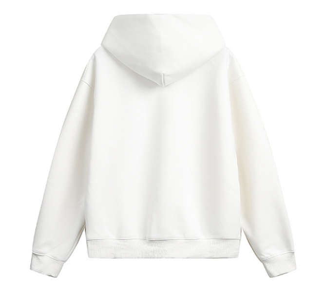 SmallQuantityApparelFactoryPrintedhoodedSweatshirtCasualLooseTops1